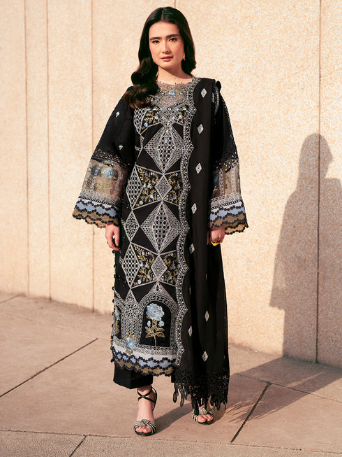 DR-08 | 3 PC Luxury Lawn