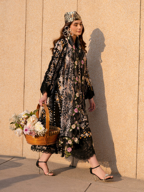 DR-14 | 3 PC Luxury Lawn