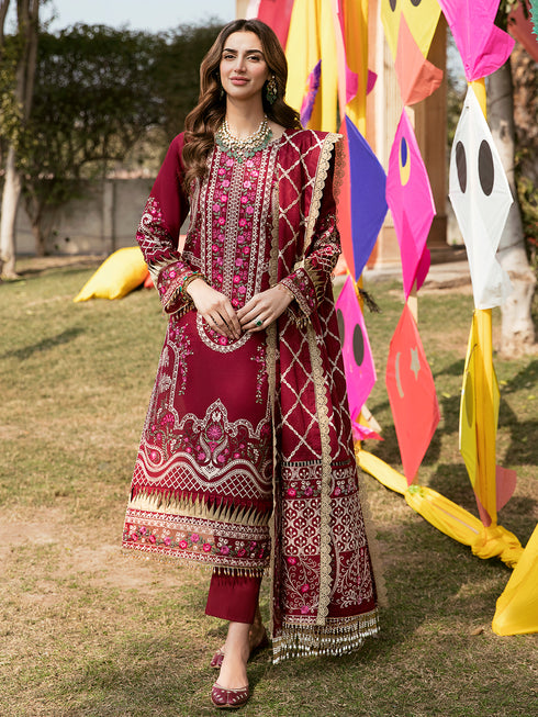 Gulaab | Unstitched 3 Piece Luxury